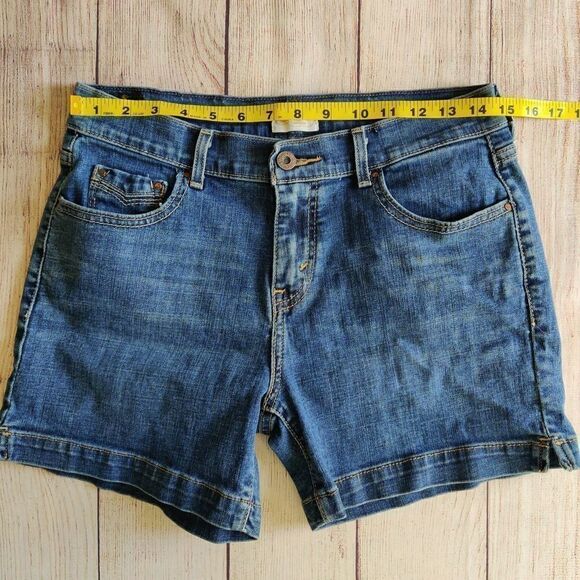 Vintage Levi's 515 high rise shorts sz 4 - Picture 10 of 14